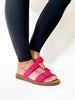 Corky's Fuchsia Crystals Iced Tea Sandals -FINAL SALE