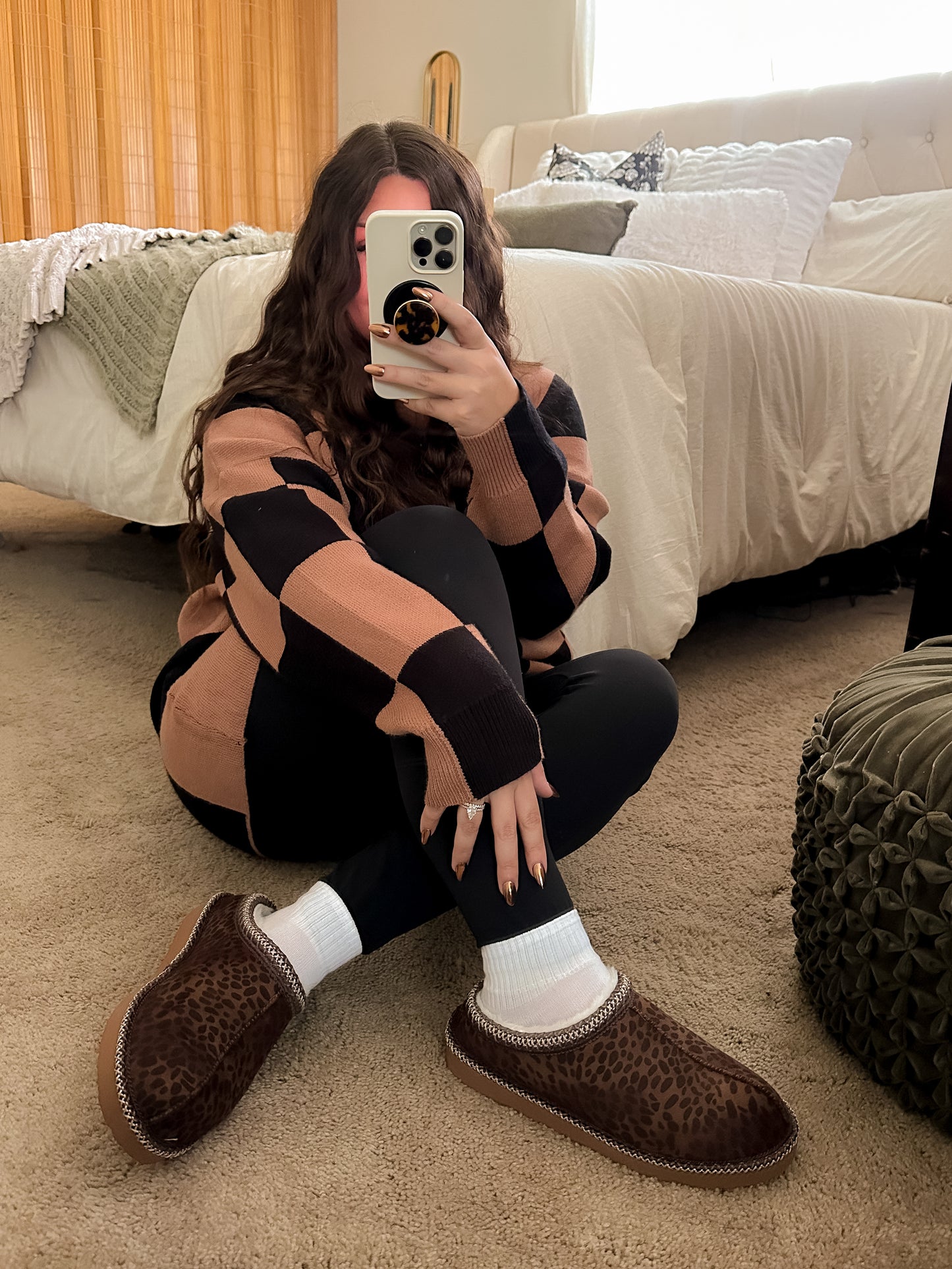 Very G Tan Leopard Georgina Shoes