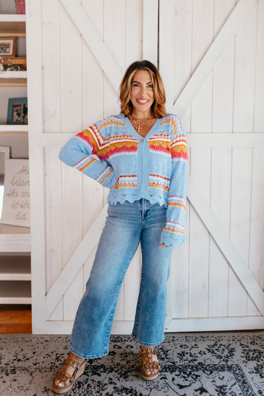Wave Whisper Cardigan