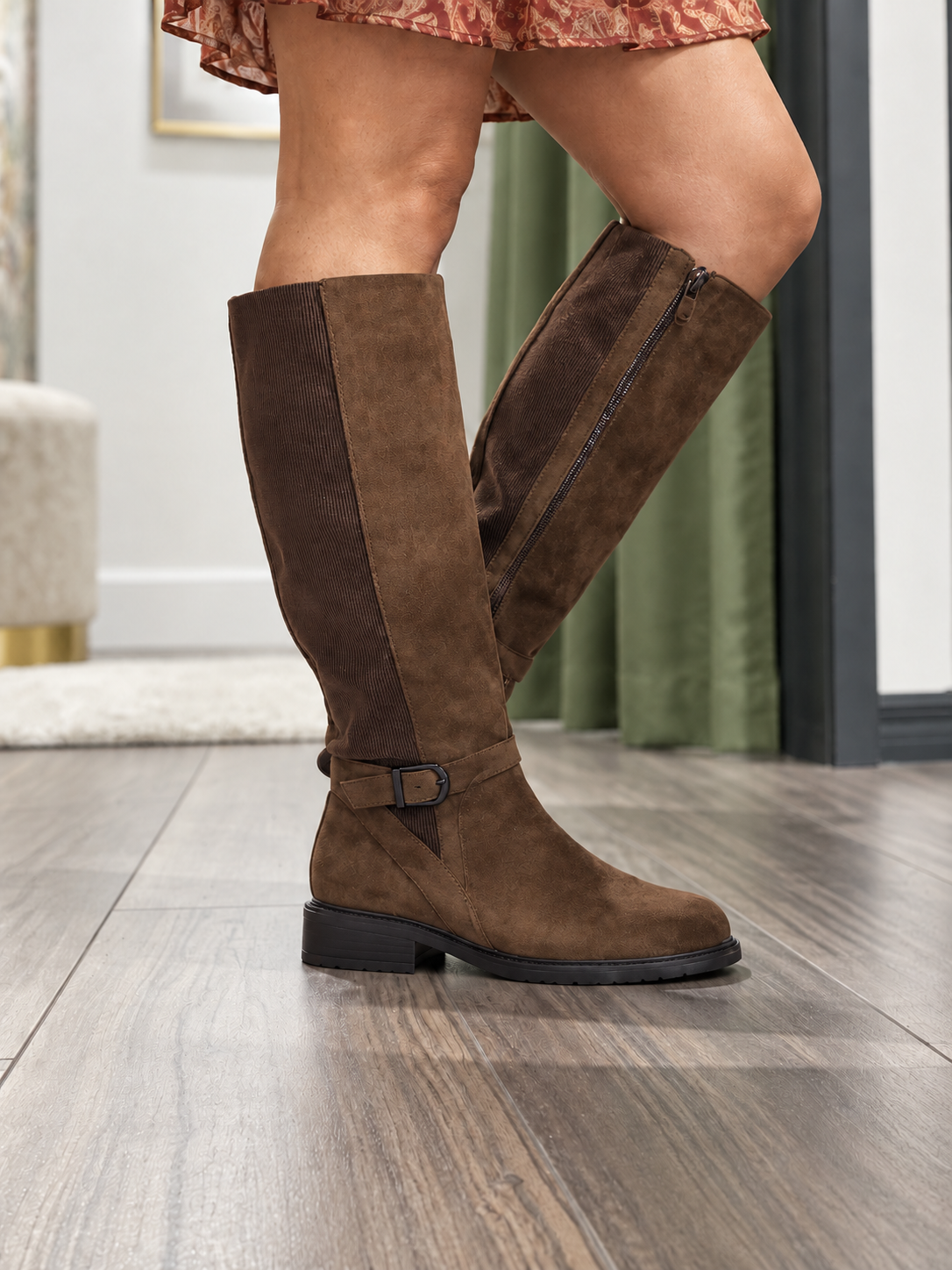 Corky's Chocolate We Ride At Dawn Boots