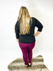 Structured and Slimming Pants in Wine - Reg/Curvy