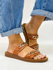 Corky's Cognac Seeing Double Sandals