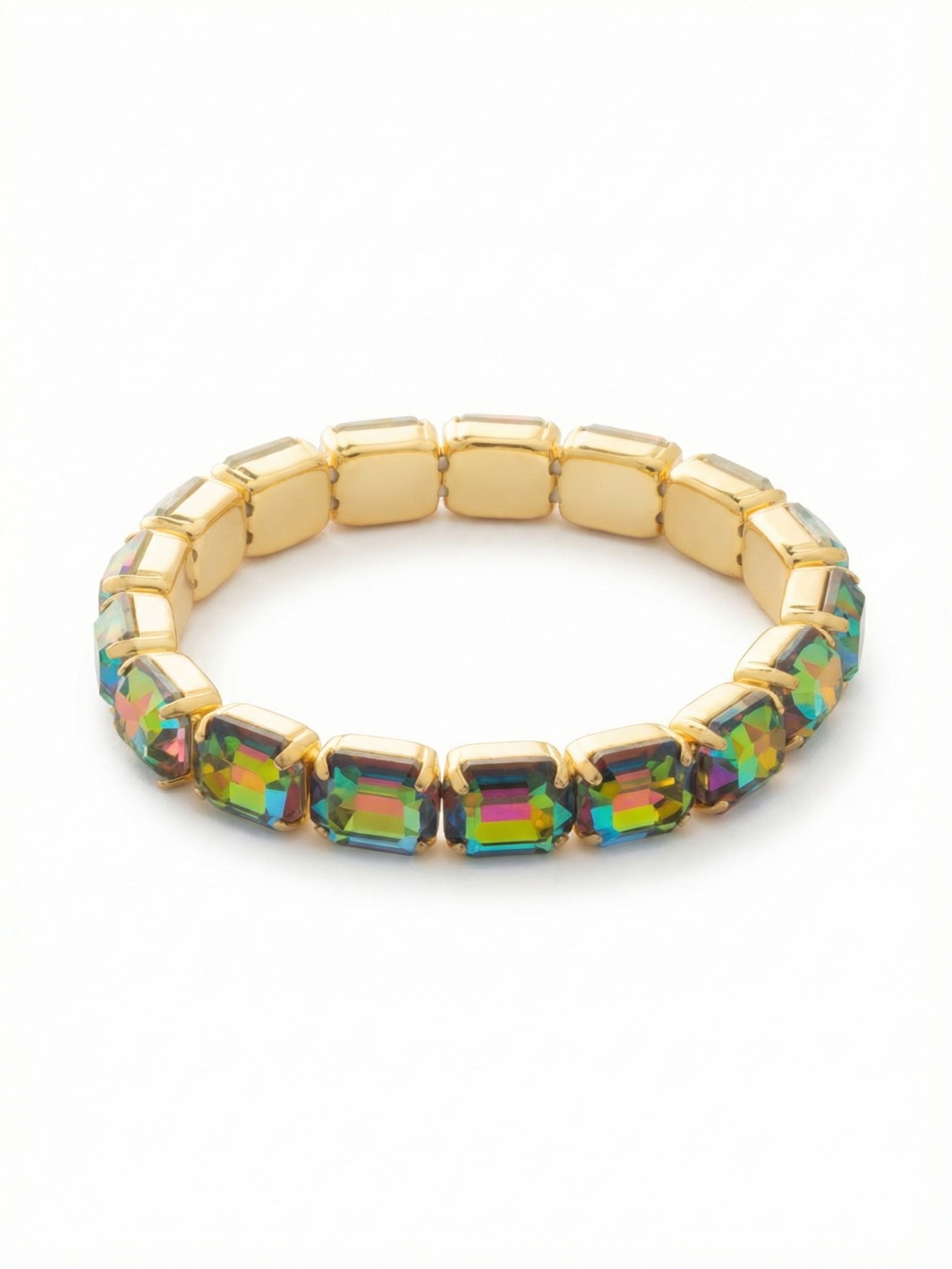 Sorrelli Volcano 7 Inch Easton Emerald Cut Stretch Bracelet