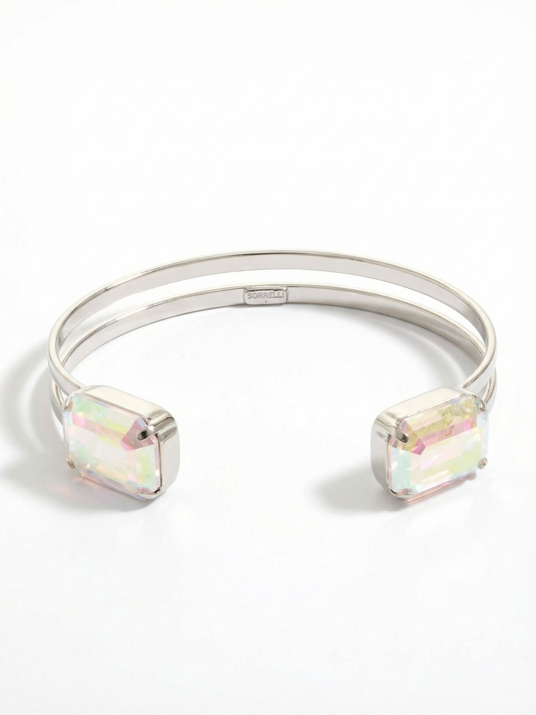Sorrelli Crystal Aurora Borealis Brynn Adjustable Cuff Bracelet