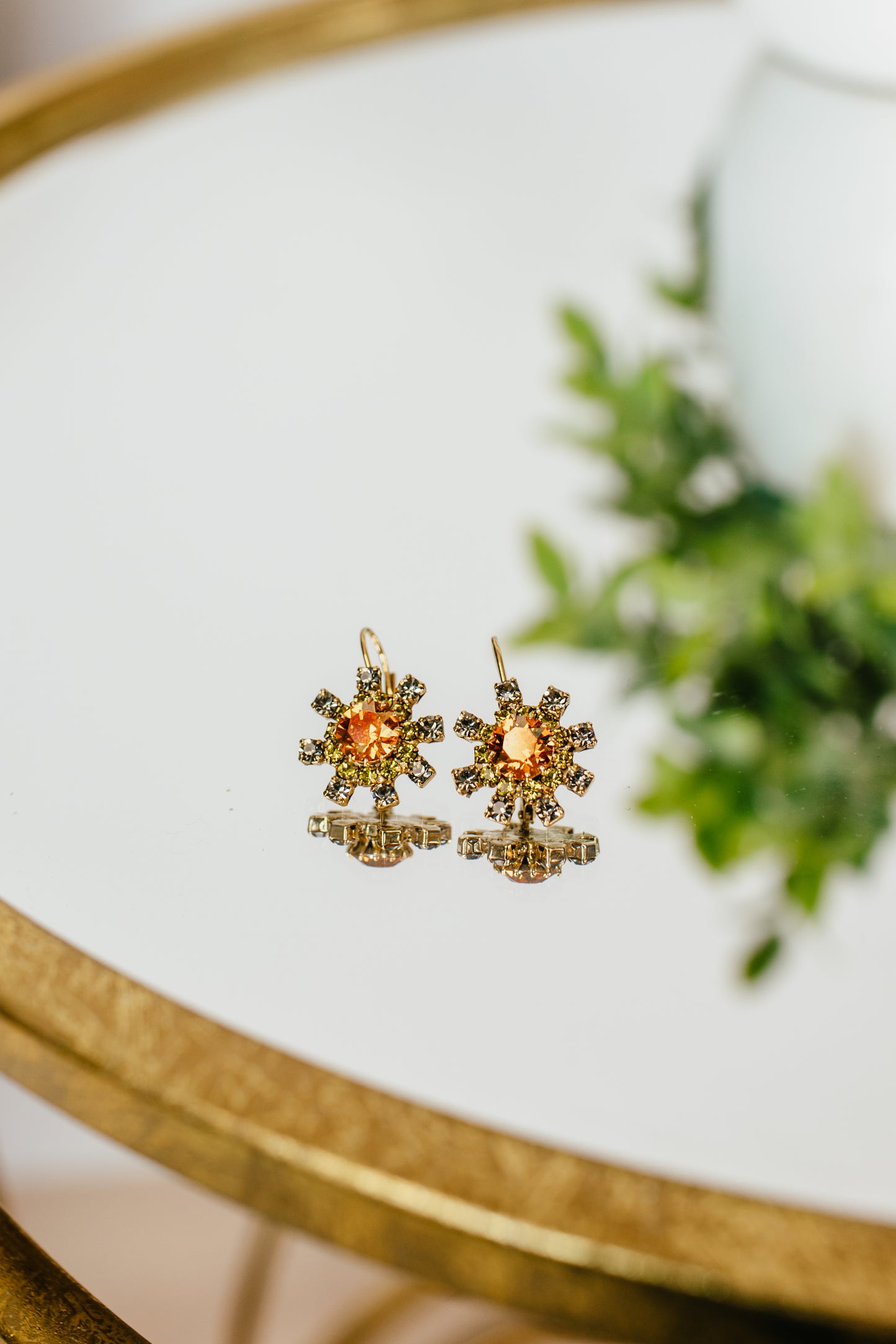 Tova Blaire Earrings in Chilli Pepper