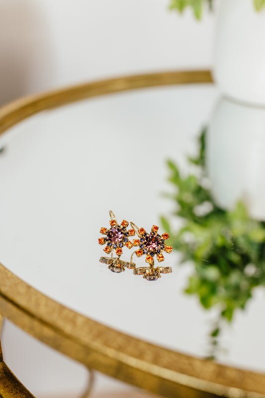 Tova Blaire Earrings in Iris - FINAL SALE
