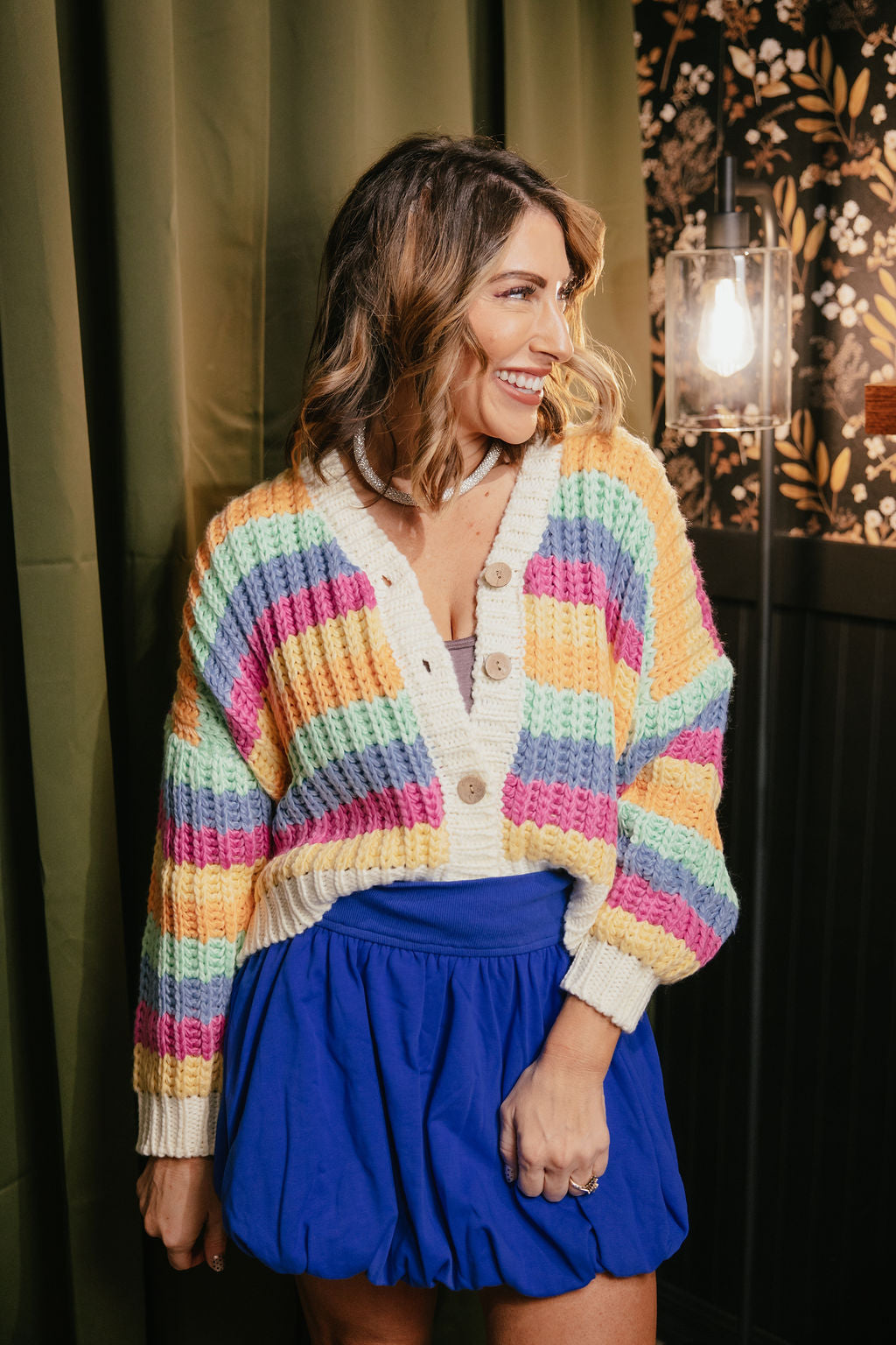 Rainbow Sherbert Cardigan - Reg & Curvy