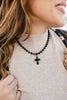 Tova Baby Donatella Necklace in Smutt Jet - FINAL SALE