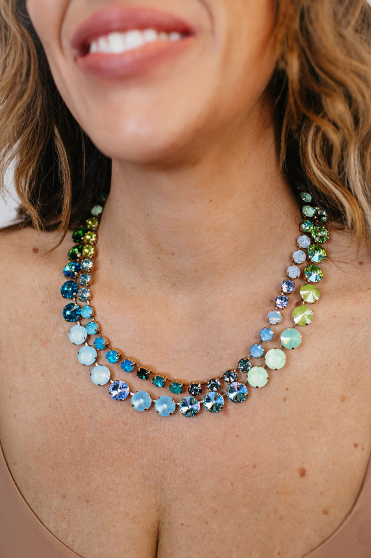 Tova Gweneth Necklace in Blue Ombre - FINAL SALE