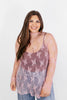Lace Obsession Top in Pink - Reg/Curvy