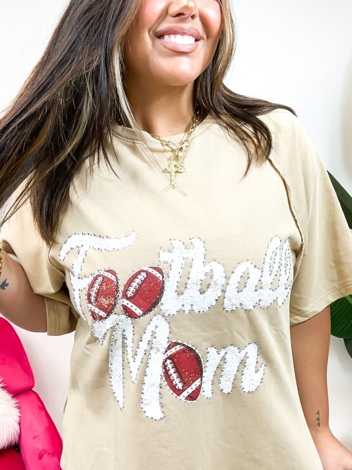 Football Mom Graphic Tee