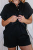 In The Morning Romper in Black