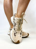 Corky's Tan Sparkle Leopard No Prob Sneakers