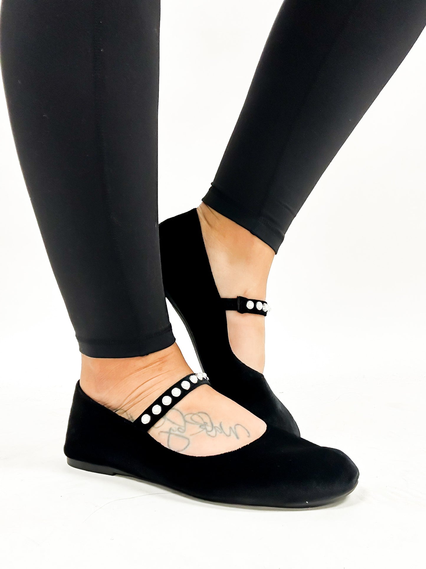 Corky's Black Velvet Tea Time Flats