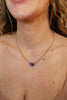 Tova Jojo Necklace in Sapphire Champagne - FINAL SALE