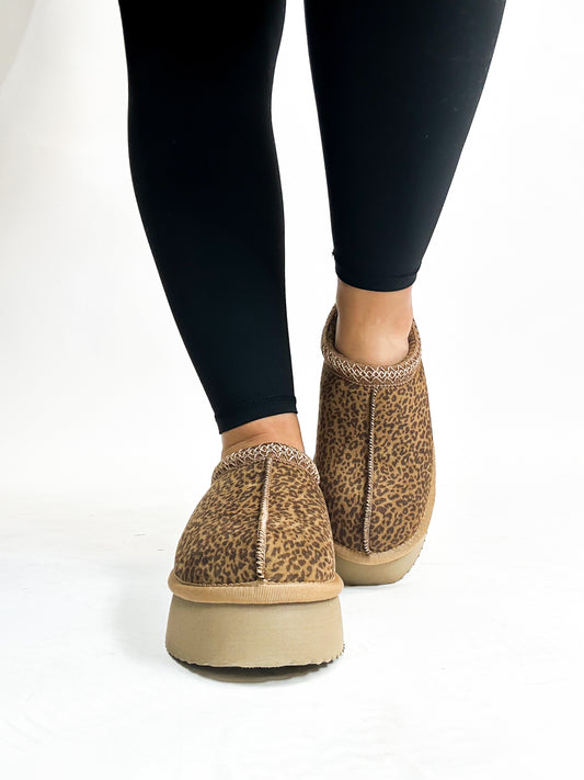 Corky's Mini Leopard Pillow Talk Shoes