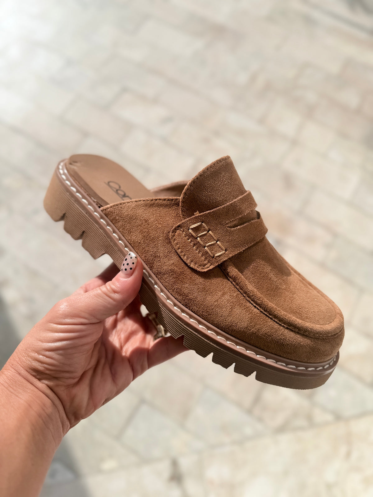 Corky's Camel Get Lucky Shoes