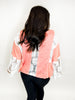 Flare Charm Top in Coral