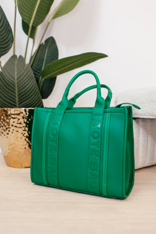 Color Pop Carry-All Bag in Green