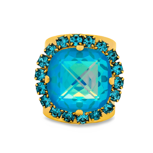 Tova Cambrie Ring in Orchid Teal