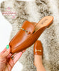 Corky's Cognac Charmer Mules