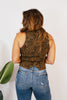 Fierce & Fitted Leopard Vest - Reg & Curvy