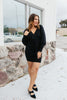 Chic & Cinched Sweater Dress