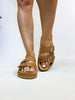 Corky's Tobacco Faux Suede Smitten Sandals
