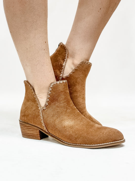 Presale:  Corky's Tobacco Faux Suede Spice It Up Boots