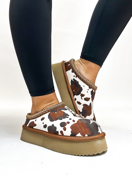 Corky's Brown Cow Pillow Talk Shoes