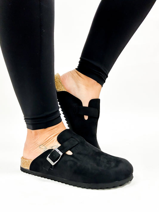 Corky's Black Faux Suede One For The Books Shoes