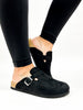 Corky's Black Faux Suede One For The Books Shoes - FINAL SALE