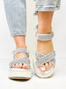 Corky's Clear Rhinestones Total Catch Sandals