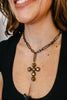 Tova The Madonna Necklace in Metallic Gold - FINAL SALE