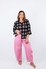Acid Wash Barrel Jeans in Pink - Reg/Curvy