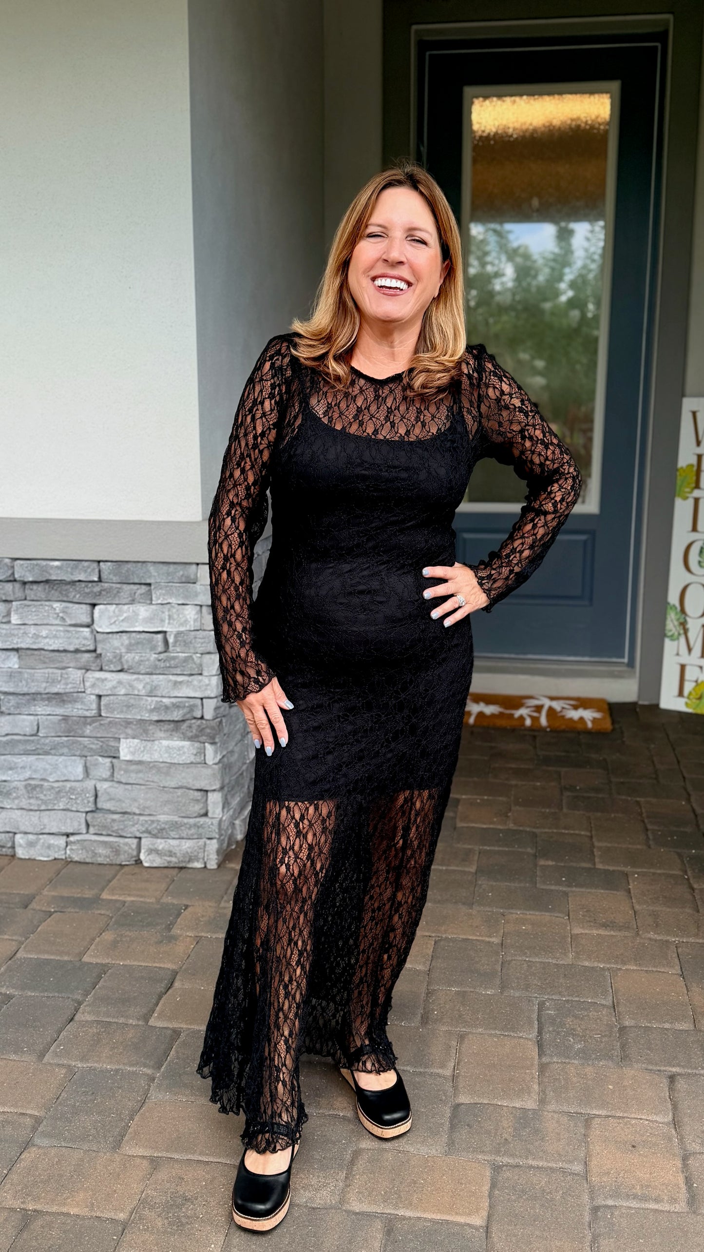 Black Rose Dress
