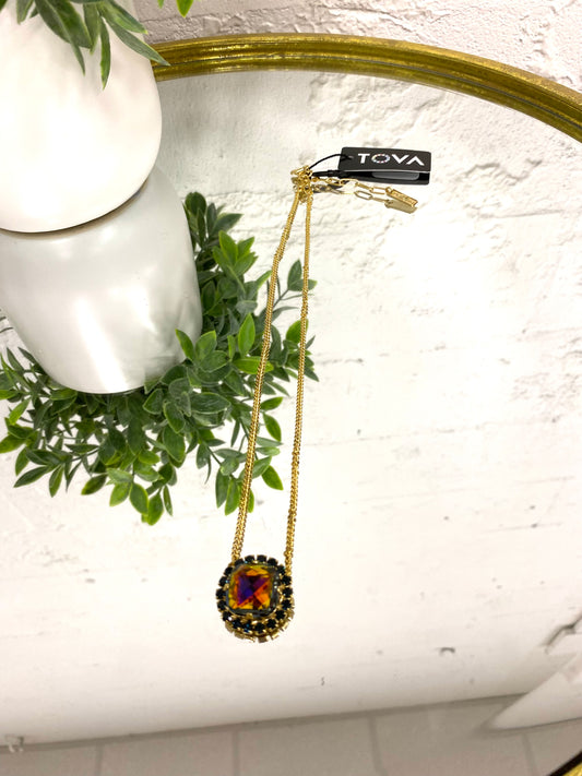 Tova Cambrie Necklace in Volcano - FINAL SALE