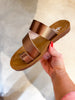 Corky's Bronze Just A Fling Sandals