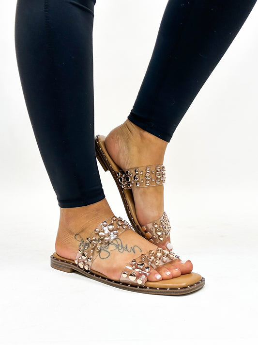 Corky's Clear Magnet Sandals
