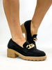 Corky's Black Faux Suede Brunch Vibes Shoes
