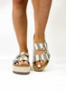 Corky's Black Natural Stripe No Filter Sandals