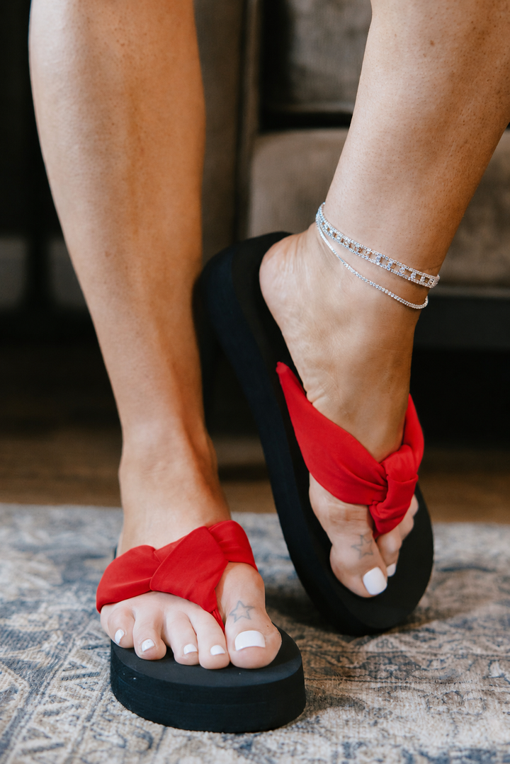 Corky's Red You Go Girl Sandals
