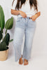 Mica Pearl Crush Cropped Jeans