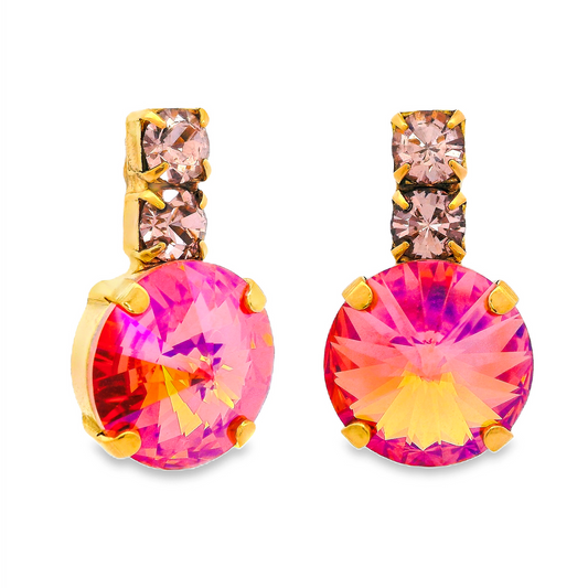 Tova Dee Earrings in Rose Peach Lemon - FINAL SALE