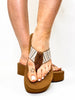 Corky's Tan Multi Take A Dip Sandals