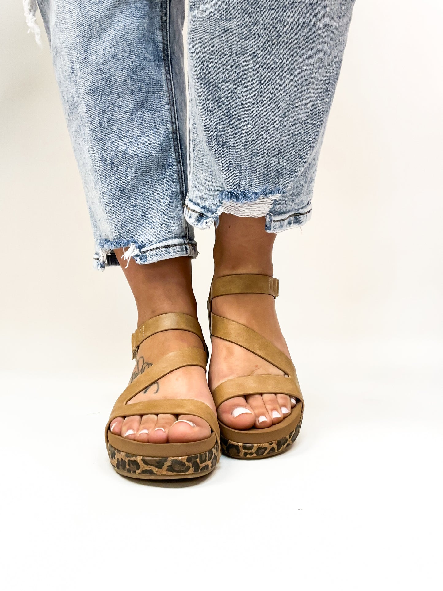 Corky's Caramel Keep It Casual Sandals