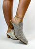 Corky's Clear Rhinestones Tex Mex Shoes
