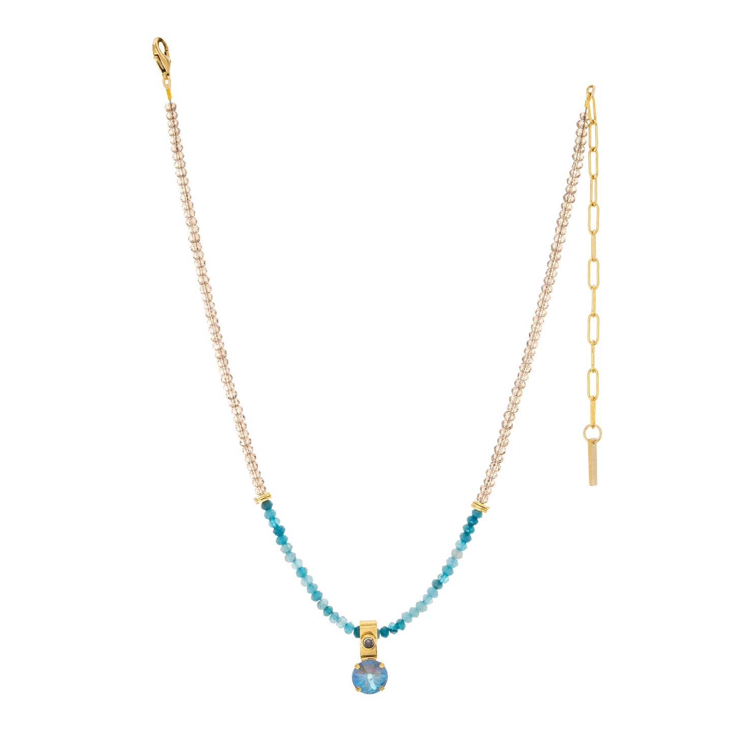 Tova Valentina Necklace in Smokey Quartz - FINAL SALE