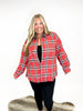 Cardinal Plaid Button Down Shirt - Reg/Curvy