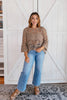 Olive Stitch Top